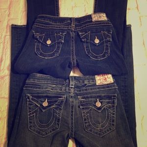 True Religion Becky 28 Lot Of 2